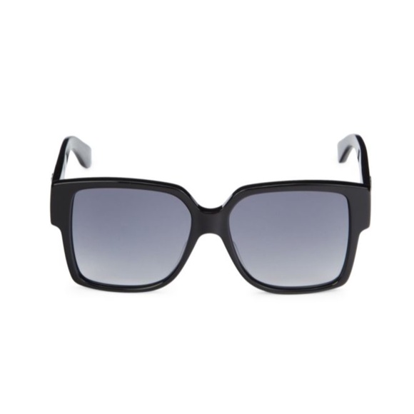 SAINT LAURENT 55MM Oversized Square Sunglasses black - Picture 11 of 12